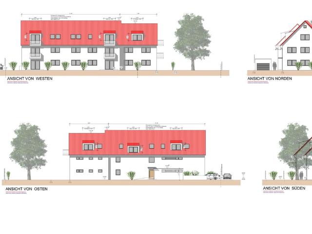 GENEHMIGT EINFACH MEHR: 11 Wohnungen mit 11 Tiefgaragen zum Verkaufen 640m²