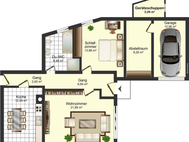 Einmalige Gelegenheit! Leistbare, zentrale Wohnung in Fieberbrunn