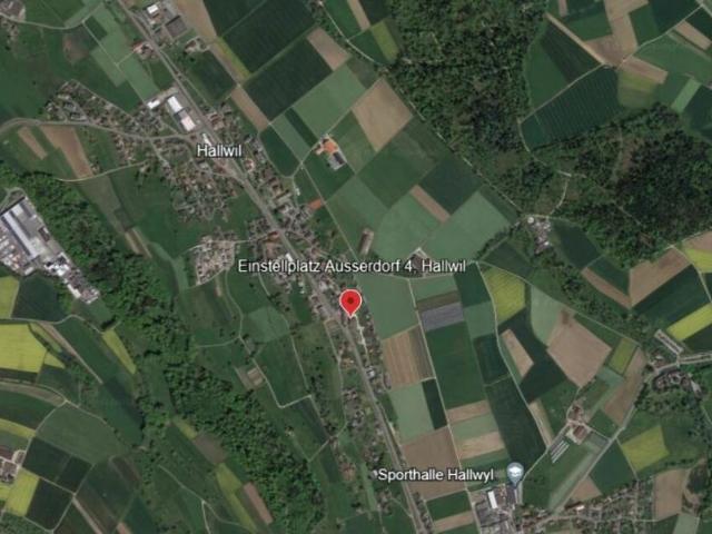 Einstellplatz für Wohnwagen