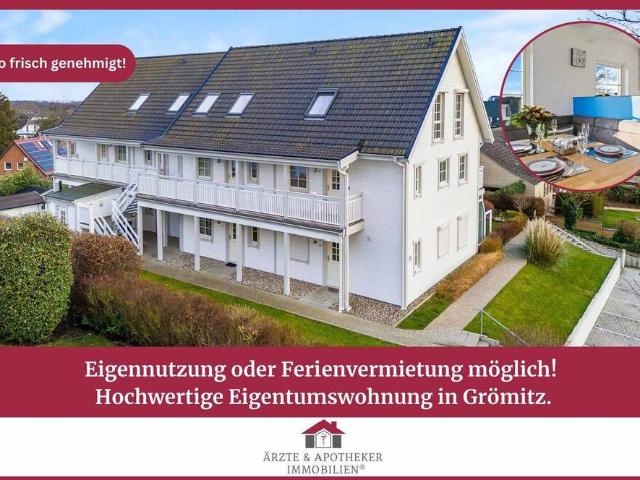Eigennutzung oder Ferienvermietung möglich! Hochwertige Eigentumswohnung in Grömitz
