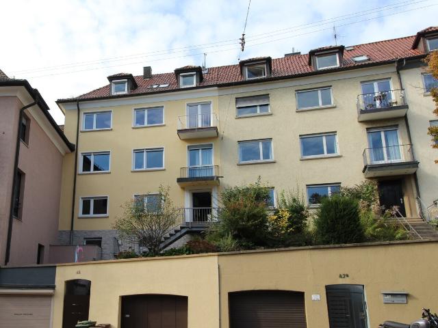 Eigentumswohnung mit Terrasse und Garten. Traumblick auf die Innenstadt sofort beziehbar