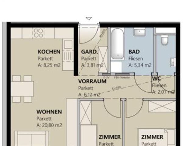 Eigentumswohnungen in Kappl mit 50m² 107m²
