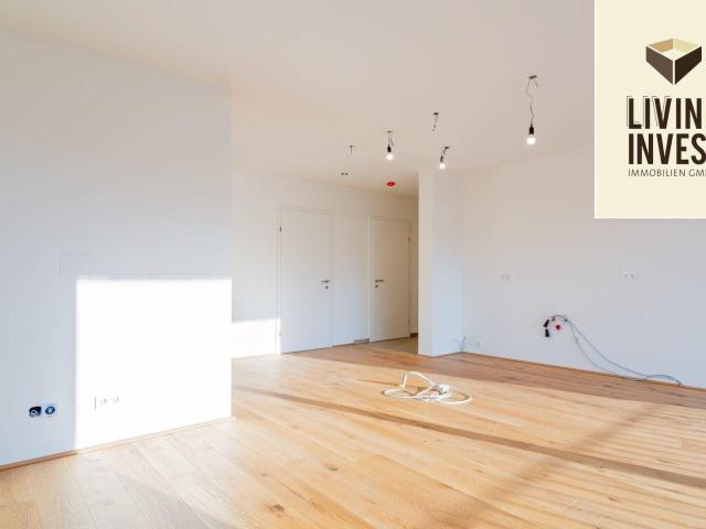 Eigentumsqualität zur Miete: 3 Zimmer Gartenwohnung in erster Linie zum Pichlingersee