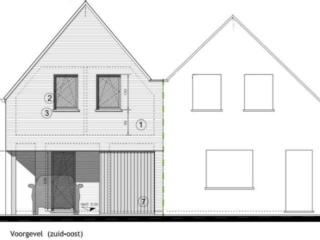 Eigentijdse koppelwoning 900 m van Ruddervoorde