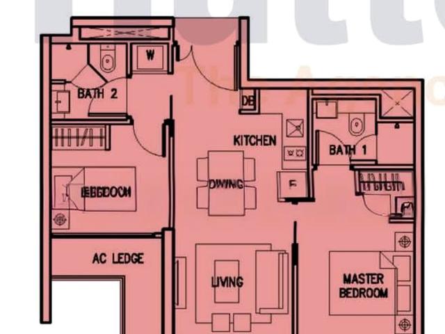 Eight Riversuites D12, Condominium