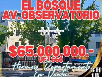 El Bosque, El Bosque Hermoso Departamento En Venta 106042