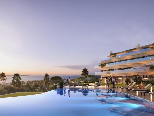 El Chaparral, Mijas. New residential complex with views of the Mediterranean Sea