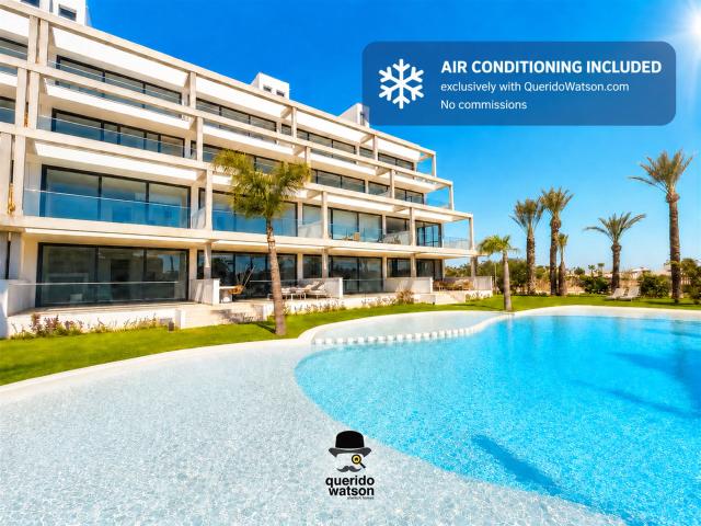 El Lago Resort — Apartamentos junto al mar con piscina lagun. 125m² Mar de Cristal