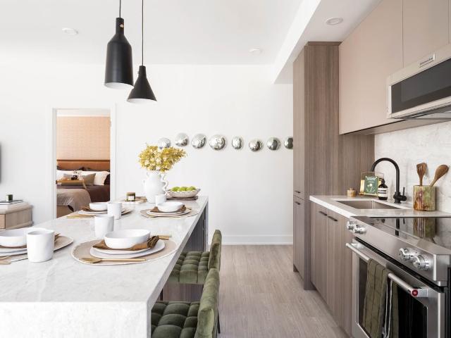 Elm Ledbury Studio Apartment for Rent at 30 Mutual St, Toronto, ON M5B 0E4 Garden District