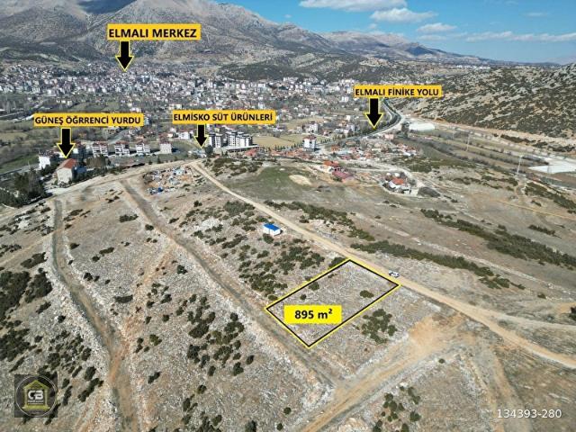 ElMALI YENİ MAHALLE HAL MEVKİİNDE 895 m ARSA SATILIKTIR