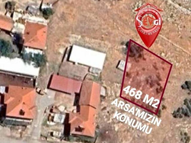 ELMALI YUVA MAHALLESİNDE MÜSTAKİL TAPULU İKİ KATA MÜSAİT 468 m SATILIK ARSA