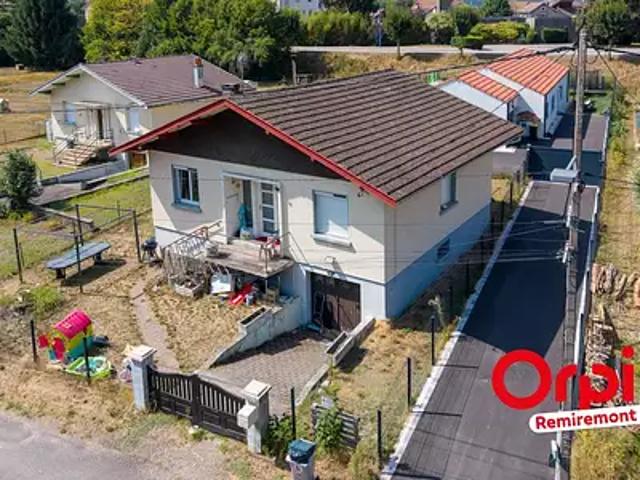 Eloyes 88510 Achat / Vente maison 4 pièces t4 jardin cave