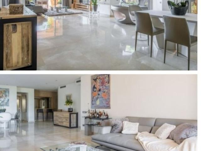 Elevated Ground Floor Apartment for rent in beautiful Golden Mile urbanizatio.
