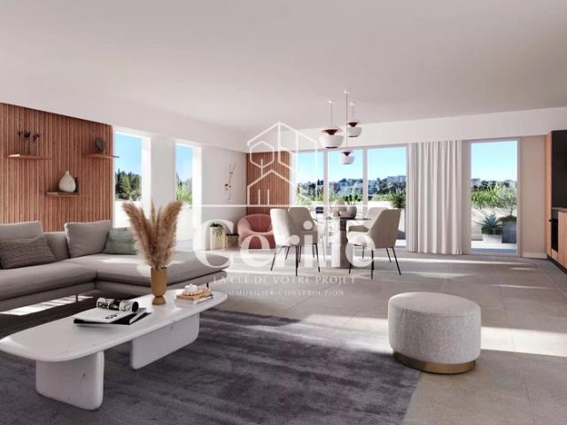Elégant appartement 3 pièces à Antibes