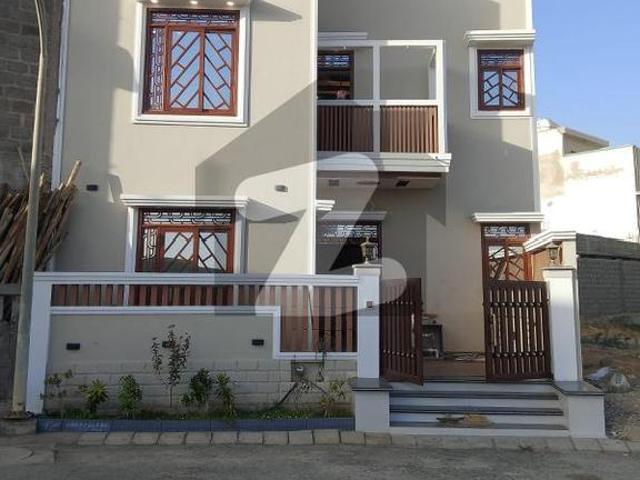 Elegant Brand New 120 Sq Yd House | Naya Nazimabad Block D