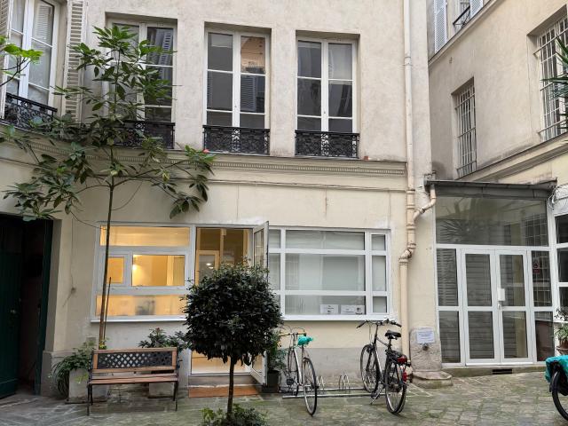 Elegant, brand new and quiet one bedroom apartment on Rue d’Enghien, Paris 10th – courtyard level, sleeps up to 4