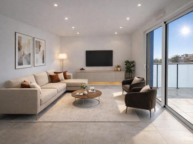 Élégant duplex de standing au calme absolu, dernier étage avec vue dégagée et balcon, 3 pièces 91 m² 3 pièces, 90 m²