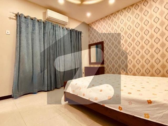Elegant Designer Furnished House 15 Marla With Extra Land Furnished Lawn/Park Bahria Town Phase 8 Usman Block