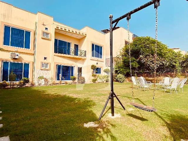 Elegant Designer Furnished House 15 Marla With Extra Land Furnished Lawn/Park