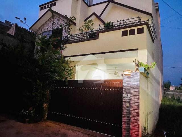 Elegant Double Story 8 Marla House Main Road Kaghan Colony | A1 Quality Throughout