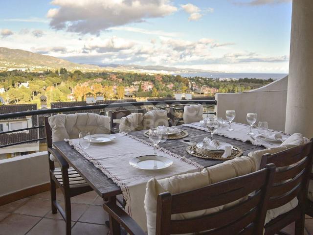 Elegant Two Bedroom Apartment with Panoramic Views in Señorio de Aloha