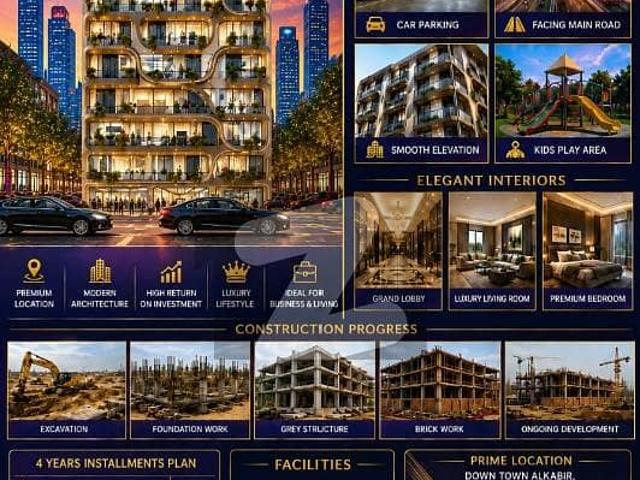 Elegant 1 Bed Apartment For Sale 470 SQFT Premium Lifestyle Flexible Payment Plan