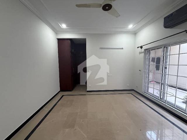 Elegant 3 Bedroom Ground Portion with Garden in Prime F 6