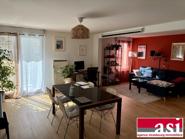 Elegant 3P avec balcon, cave et parking