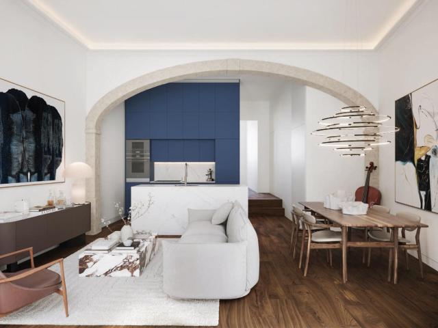 Elegante T1 com jardim privativo no 141 Gomes 61m² Arroios