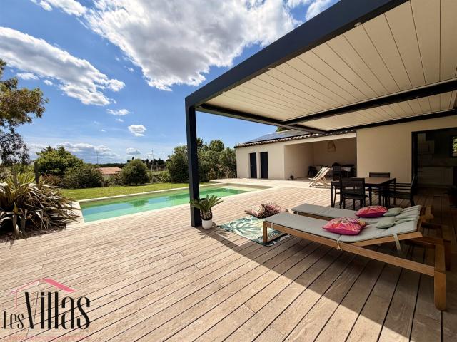 Élégante villa contemporaine au cœur d’un village de la Clap. 206m² Narbonne