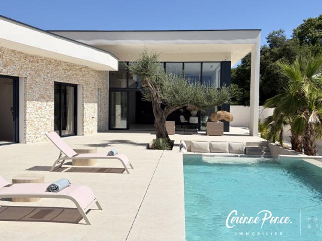 Elegante villa contemporaine d'exception Corinne Ponce immob