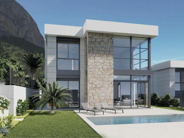Elegante villa contemporánea de obra nueva distribuida en do. 163m² Polop