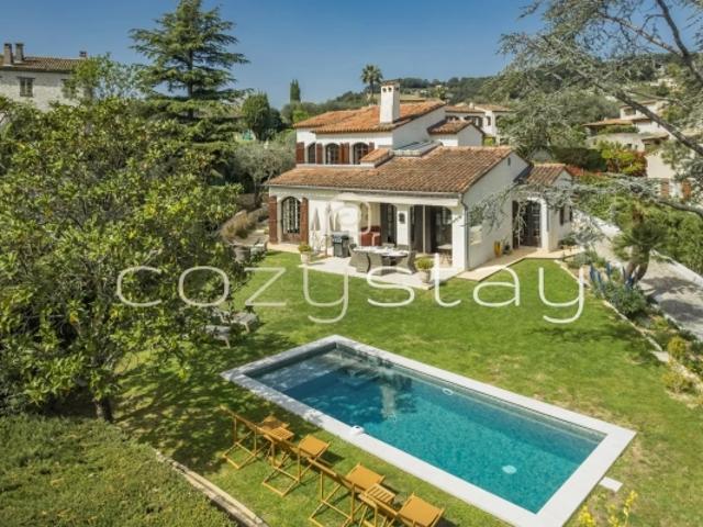 Elégante villa provençale avec piscine, La Colle sur Loup