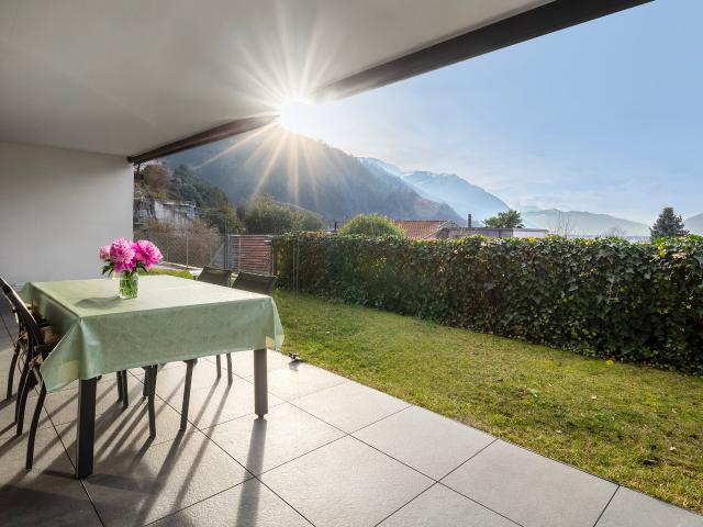 Elegante Wohnung mit privatem Garten