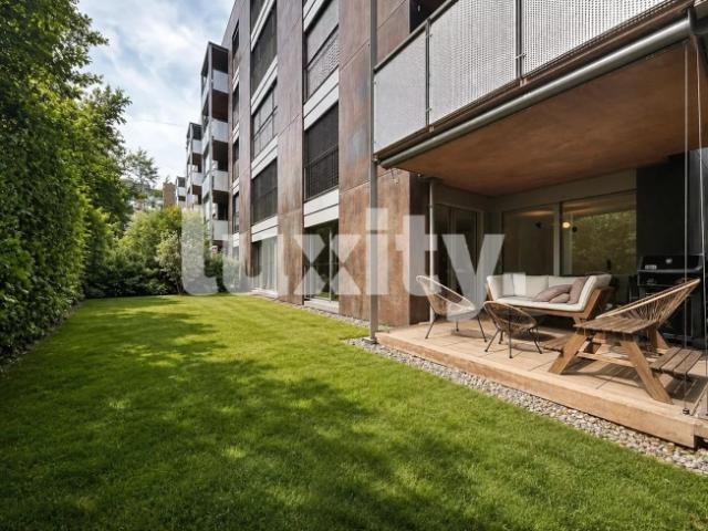 Elegante Wohnung mit privatem Garten
