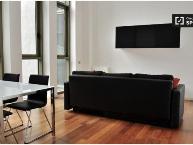 Elegante apartamento de 1 dormitorio con aire acondicionado, gimnasio y acceso a la piscina en la az