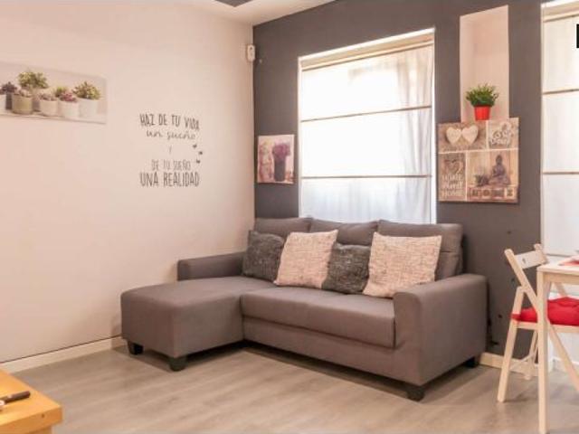 Elegante apartamento de 1 dormitorio en alquiler en Puente de Vallecas