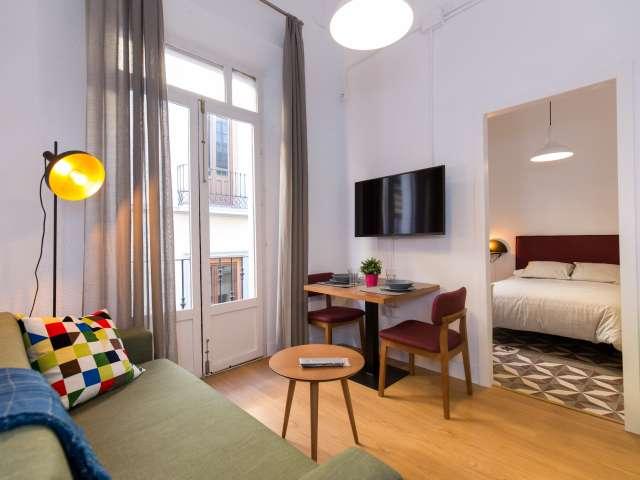 Elegante apartamento de 1 dormitorio en el centro de la ciudad, Granada