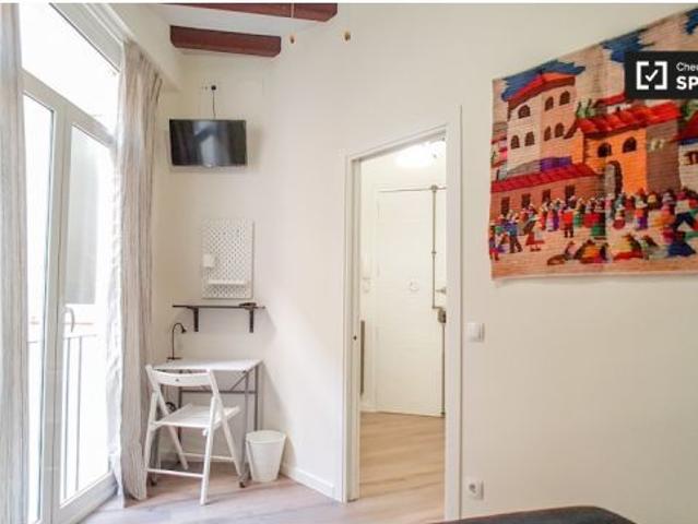 Elegante apartamento de 2 dormitorios en alquiler cerca del mercado de La Boquería en El Raval