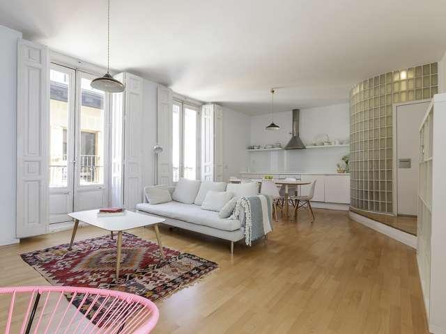 Elegante apartamento de 2 dormitorios en alquiler en Madrid Centro