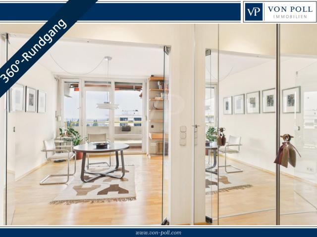 Elegante, barrierefreie Penthouse Wohnung mit 2 Balkonen in gepflegter Wohnlage