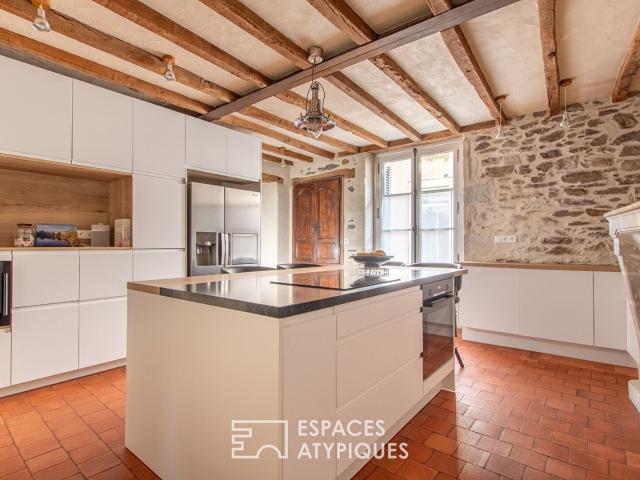Elégante demeure de famille en centre ville 299m² Chalonnes sur Loire