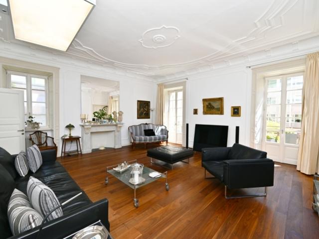 Elegante Nobelwohnung im Herzen von Lugano zu verkaufen