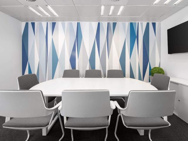 Elegante espacio de oficinas en el centro de negocios de Madrid