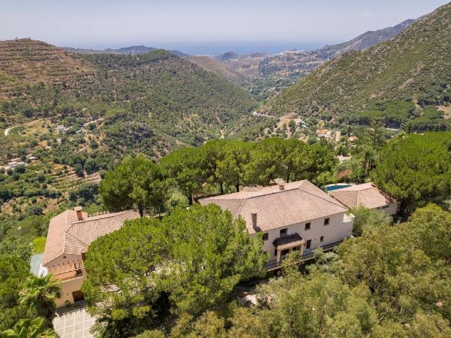 Elegante finca mediterránea con viñedo, almazara y helipuert. 1688m² Ojén