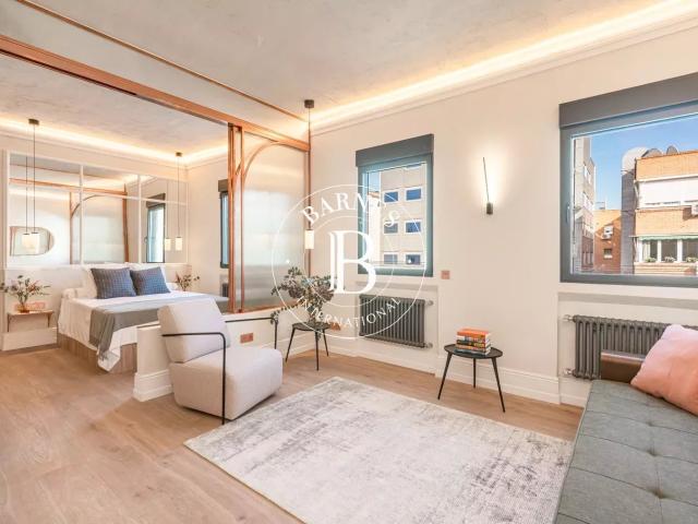 Elegante pied à terre de diseño en el corazón del Barrio de Salamanca
