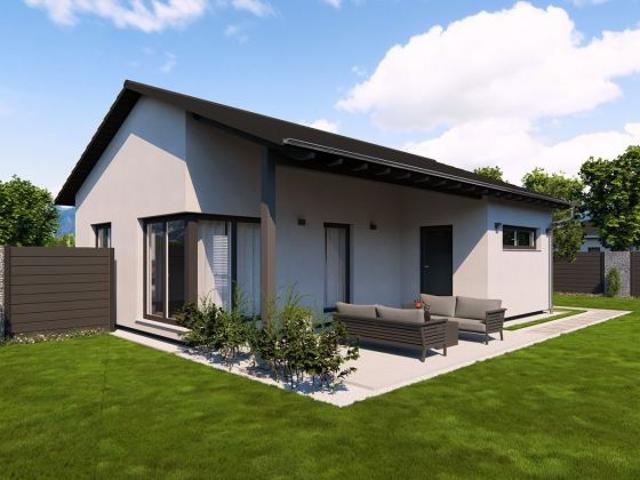 ELEGANTER BUNGALOW MIT OFFENEM WOHNKONZEPT projektiert