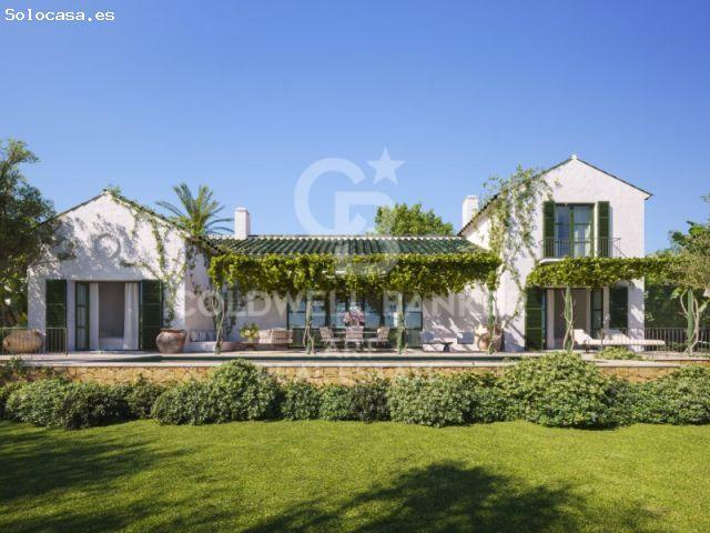 Elegantes casas adosadas con jardín privado y piscina en Finca Cortesin