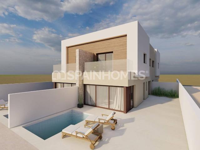 Elegantes casas adosadas cerca de la playa en San Javier, Murcia