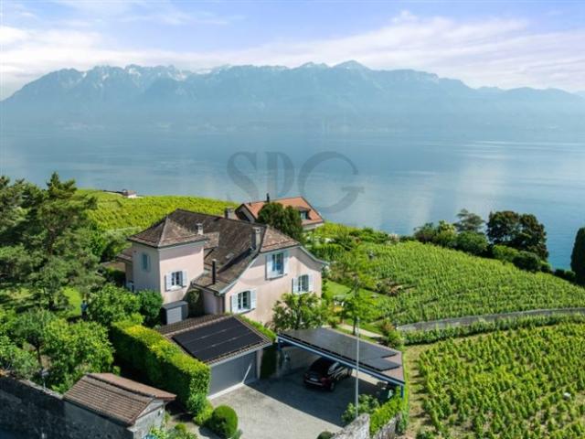 Elegantes, bürgerlich inspiriertes Haus im Herzen von Lavaux